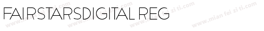 FairStarsDigital Reg字体转换